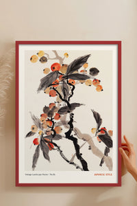 HOMEPACK Ahşap Çerçeveli Tablo Çerçeveli Poster Sanatsal Modern Duvar Dekoru JPN-051