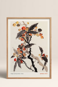 HOMEPACK Ahşap Çerçeveli Tablo Çerçeveli Poster Sanatsal Modern Duvar Dekoru JPN-051