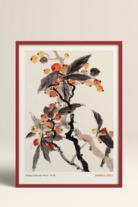 HOMEPACK Ahşap Çerçeveli Tablo Çerçeveli Poster Sanatsal Modern Duvar Dekoru JPN-051