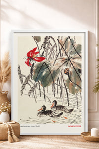 HOMEPACK Ahşap Çerçeveli Tablo Çerçeveli Poster Sanatsal Modern Duvar Dekoru JPN-052