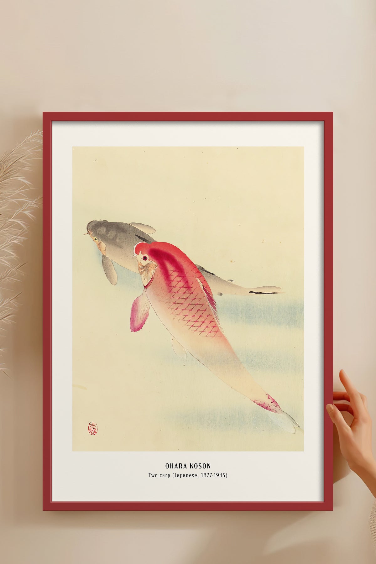 HOMEPACK Ahşap Çerçeveli Tablo Çerçeveli Poster Sanatsal Modern Duvar Dekoru JPN-06