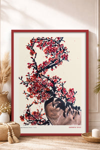 HOMEPACK Ahşap Çerçeveli Tablo Çerçeveli Poster Sanatsal Modern Duvar Dekoru JPN-061
