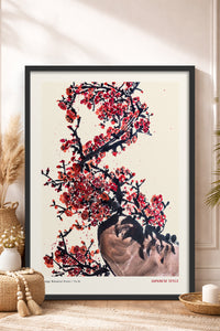 HOMEPACK Ahşap Çerçeveli Tablo Çerçeveli Poster Sanatsal Modern Duvar Dekoru JPN-061