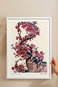 HOMEPACK Ahşap Çerçeveli Tablo Çerçeveli Poster Sanatsal Modern Duvar Dekoru JPN-061