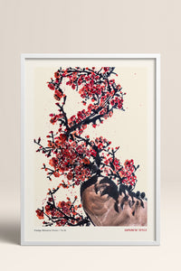 HOMEPACK Ahşap Çerçeveli Tablo Çerçeveli Poster Sanatsal Modern Duvar Dekoru JPN-061