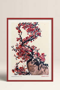 HOMEPACK Ahşap Çerçeveli Tablo Çerçeveli Poster Sanatsal Modern Duvar Dekoru JPN-061