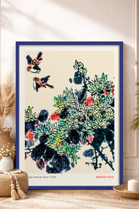 HOMEPACK Ahşap Çerçeveli Tablo Çerçeveli Poster Sanatsal Modern Duvar Dekoru JPN-063