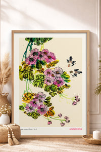 HOMEPACK Ahşap Çerçeveli Tablo Çerçeveli Poster Sanatsal Modern Duvar Dekoru JPN-067
