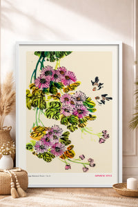 HOMEPACK Ahşap Çerçeveli Tablo Çerçeveli Poster Sanatsal Modern Duvar Dekoru JPN-067