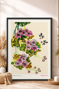 HOMEPACK Ahşap Çerçeveli Tablo Çerçeveli Poster Sanatsal Modern Duvar Dekoru JPN-067