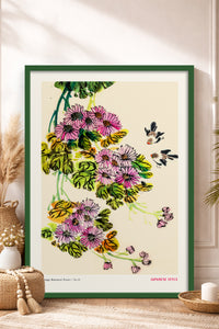 HOMEPACK Ahşap Çerçeveli Tablo Çerçeveli Poster Sanatsal Modern Duvar Dekoru JPN-067