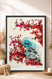 HOMEPACK Ahşap Çerçeveli Tablo Çerçeveli Poster Sanatsal Modern Duvar Dekoru JPN-071