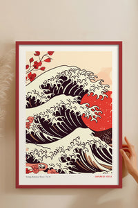 HOMEPACK Ahşap Çerçeveli Tablo Çerçeveli Poster Sanatsal Modern Duvar Dekoru JPN-076