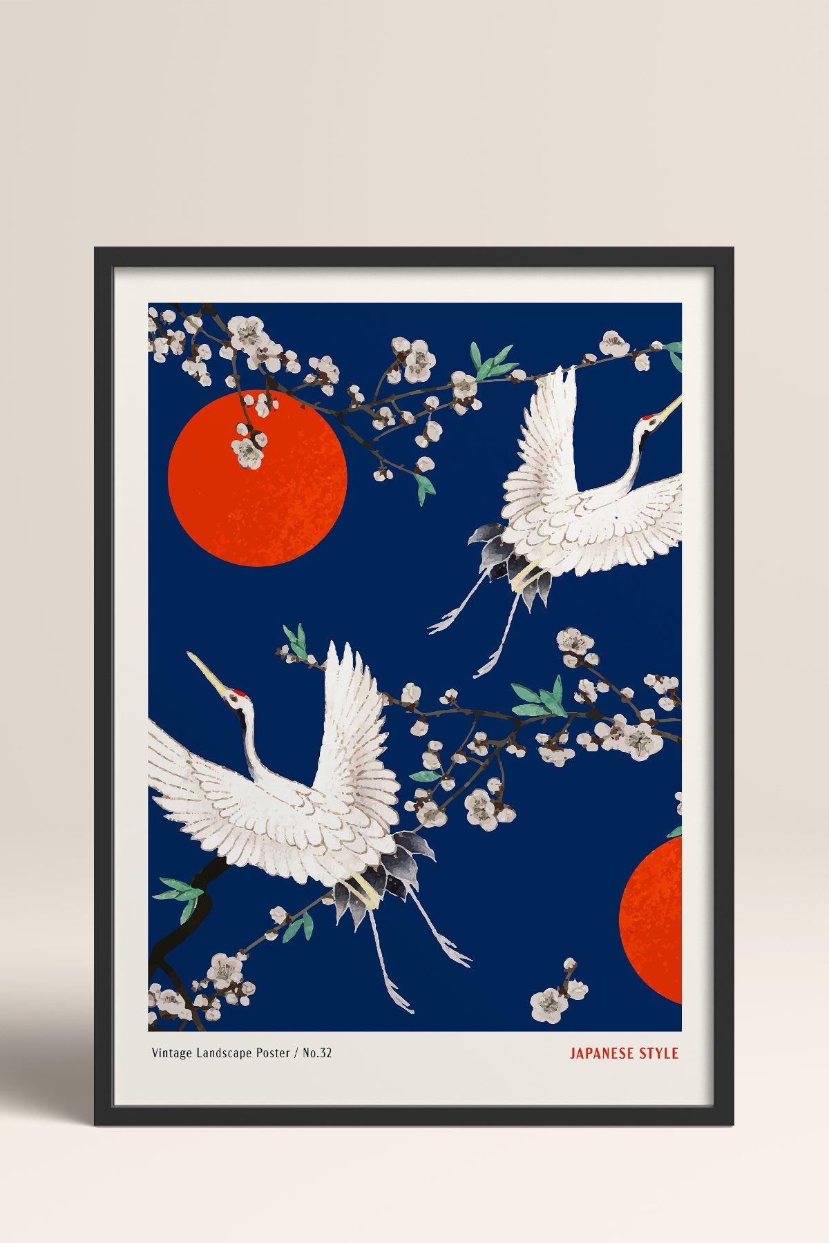 HOMEPACK Ahşap Çerçeveli Tablo Çerçeveli Poster Sanatsal Modern Duvar Dekoru JPN-078