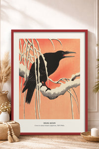 HOMEPACK Ahşap Çerçeveli Tablo Çerçeveli Poster Sanatsal Modern Duvar Dekoru JPN-08