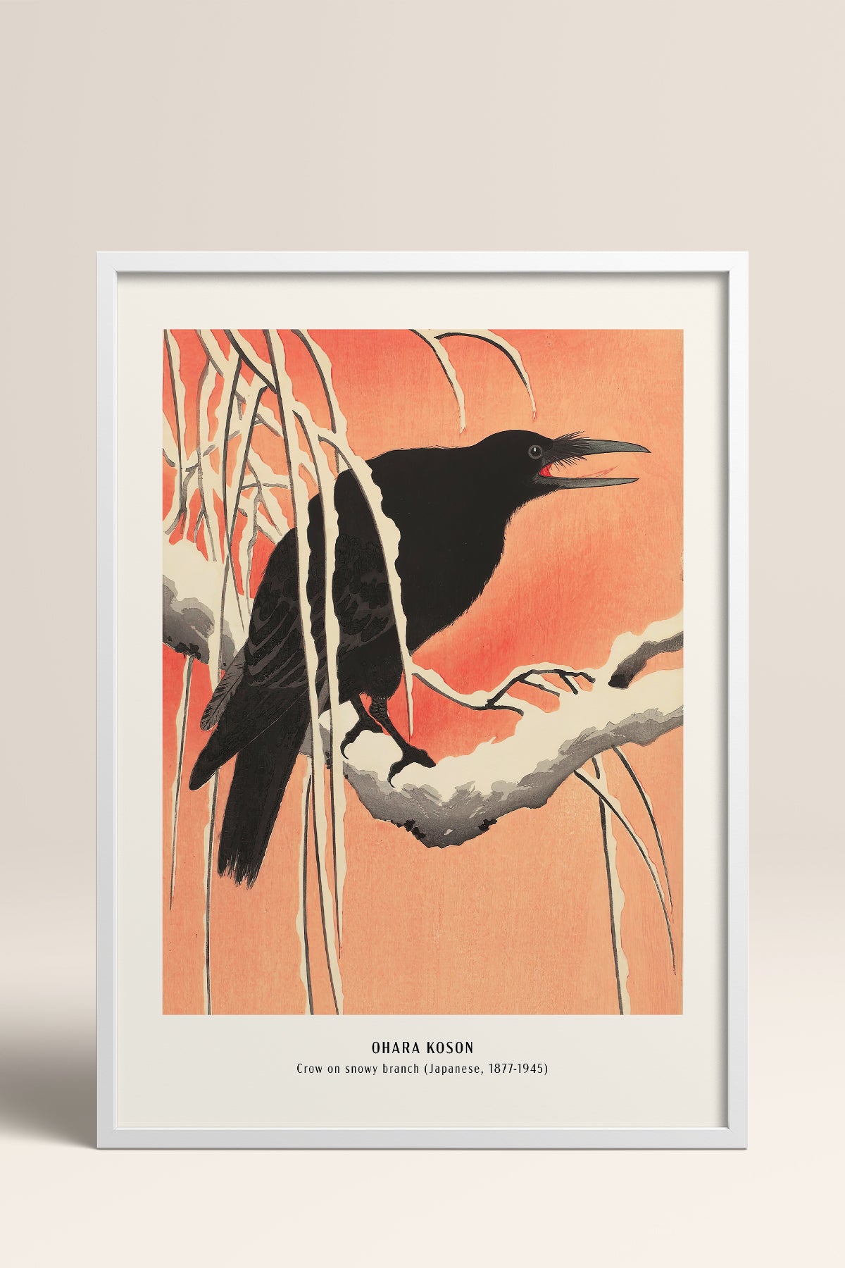 HOMEPACK Ahşap Çerçeveli Tablo Çerçeveli Poster Sanatsal Modern Duvar Dekoru JPN-08