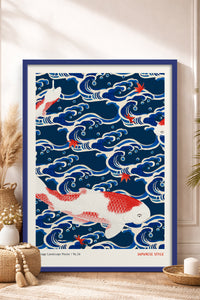 HOMEPACK Ahşap Çerçeveli Tablo Çerçeveli Poster Sanatsal Modern Duvar Dekoru JPN-080