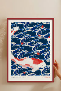 HOMEPACK Ahşap Çerçeveli Tablo Çerçeveli Poster Sanatsal Modern Duvar Dekoru JPN-080