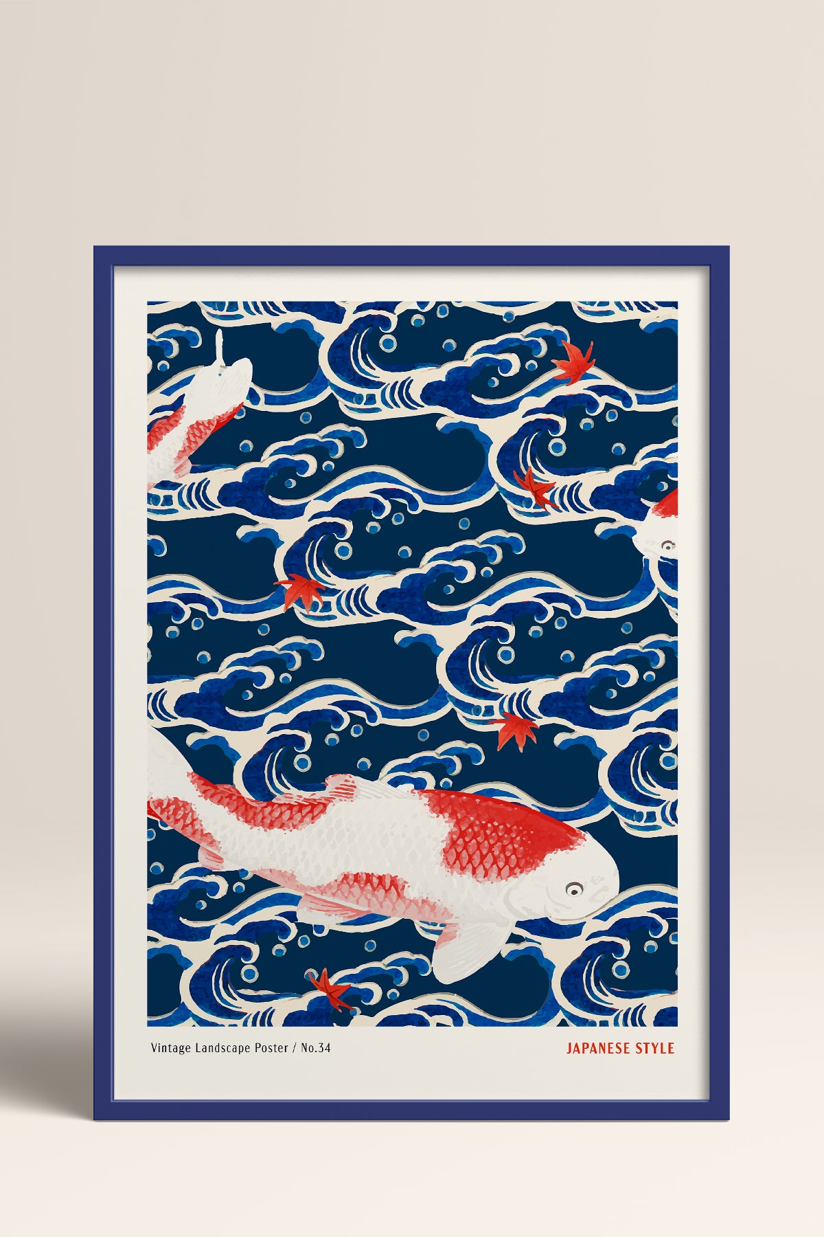 HOMEPACK Ahşap Çerçeveli Tablo Çerçeveli Poster Sanatsal Modern Duvar Dekoru JPN-080