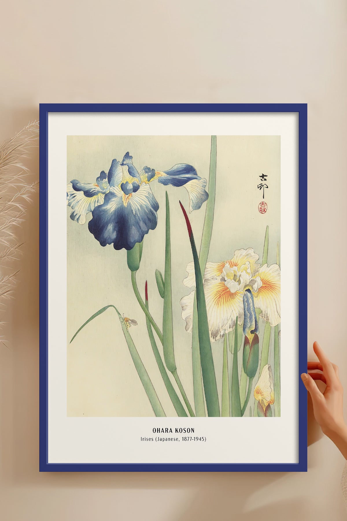 HOMEPACK Ahşap Çerçeveli Tablo Çerçeveli Poster Sanatsal Modern Duvar Dekoru JPN-10