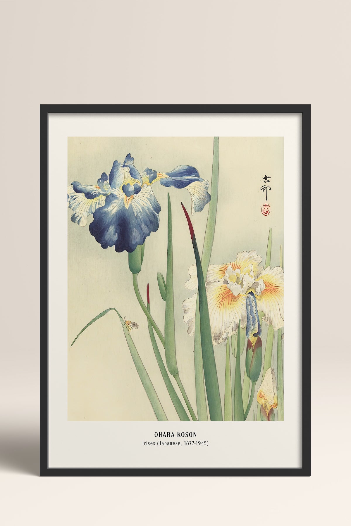 HOMEPACK Ahşap Çerçeveli Tablo Çerçeveli Poster Sanatsal Modern Duvar Dekoru JPN-10