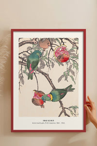 HOMEPACK Ahşap Çerçeveli Tablo Çerçeveli Poster Sanatsal Modern Duvar Dekoru JPN-20