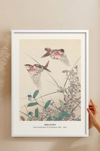 HOMEPACK Ahşap Çerçeveli Tablo Çerçeveli Poster Sanatsal Modern Duvar Dekoru JPN-21