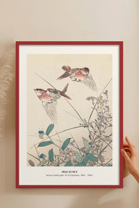 HOMEPACK Ahşap Çerçeveli Tablo Çerçeveli Poster Sanatsal Modern Duvar Dekoru JPN-21