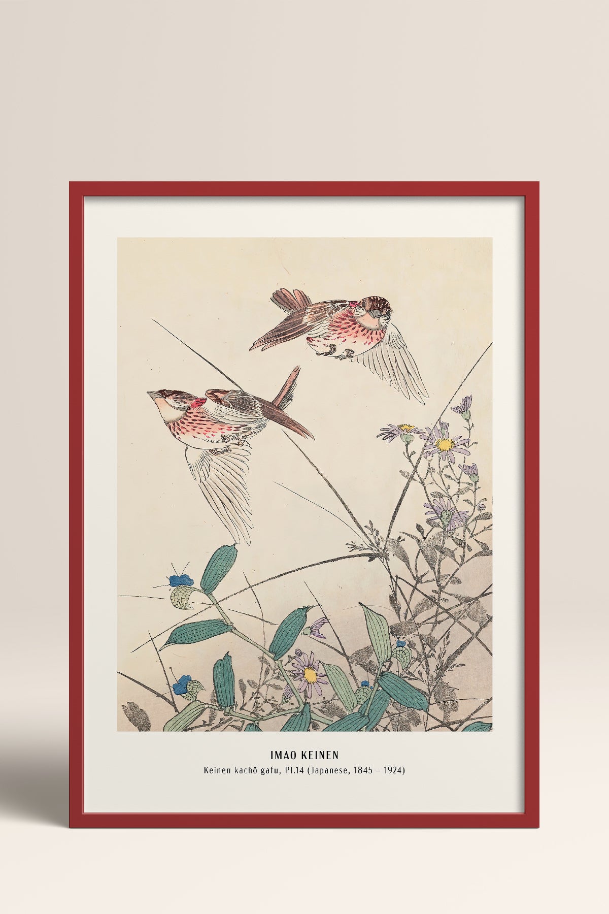 HOMEPACK Ahşap Çerçeveli Tablo Çerçeveli Poster Sanatsal Modern Duvar Dekoru JPN-21