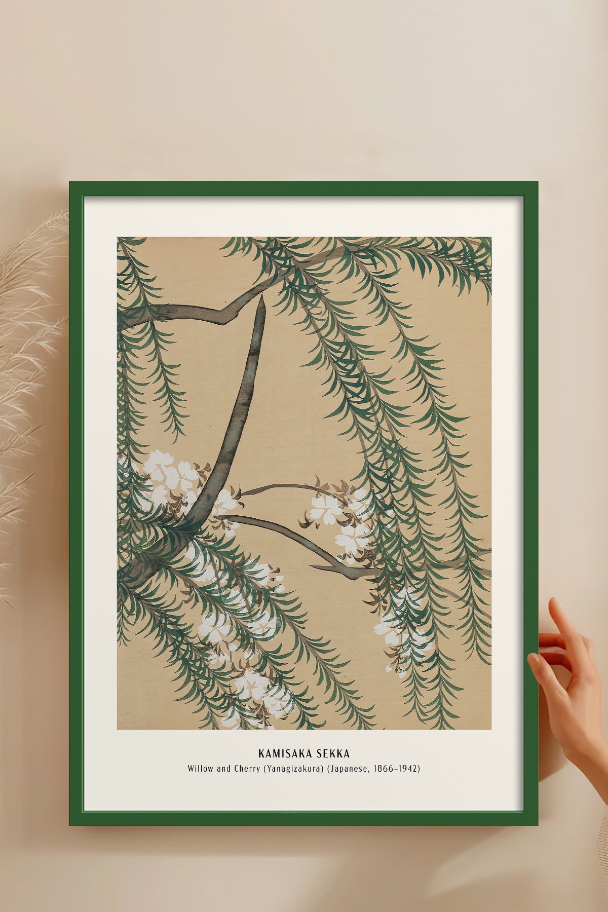 HOMEPACK Ahşap Çerçeveli Tablo Çerçeveli Poster Sanatsal Modern Duvar Dekoru JPN-24