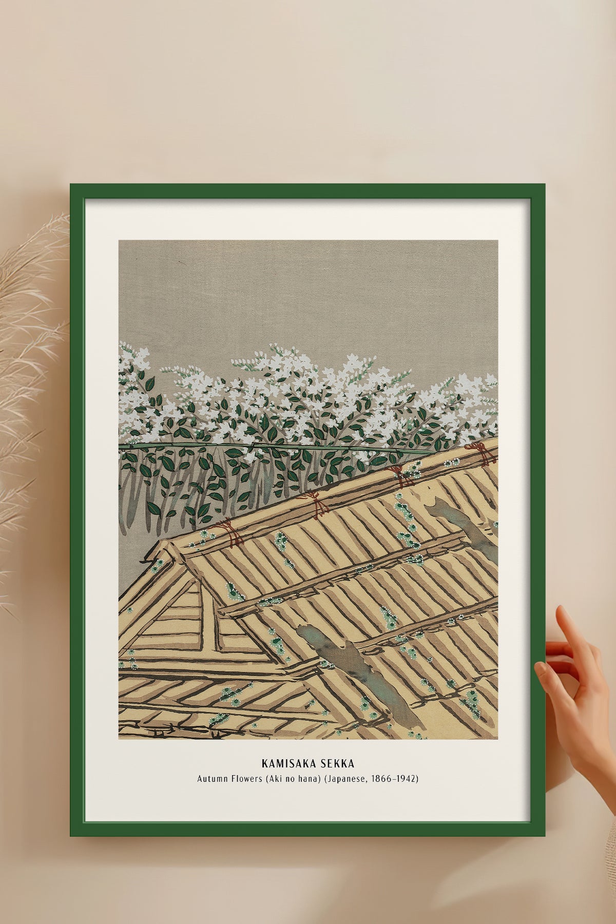 HOMEPACK Ahşap Çerçeveli Tablo Çerçeveli Poster Sanatsal Modern Duvar Dekoru JPN-28