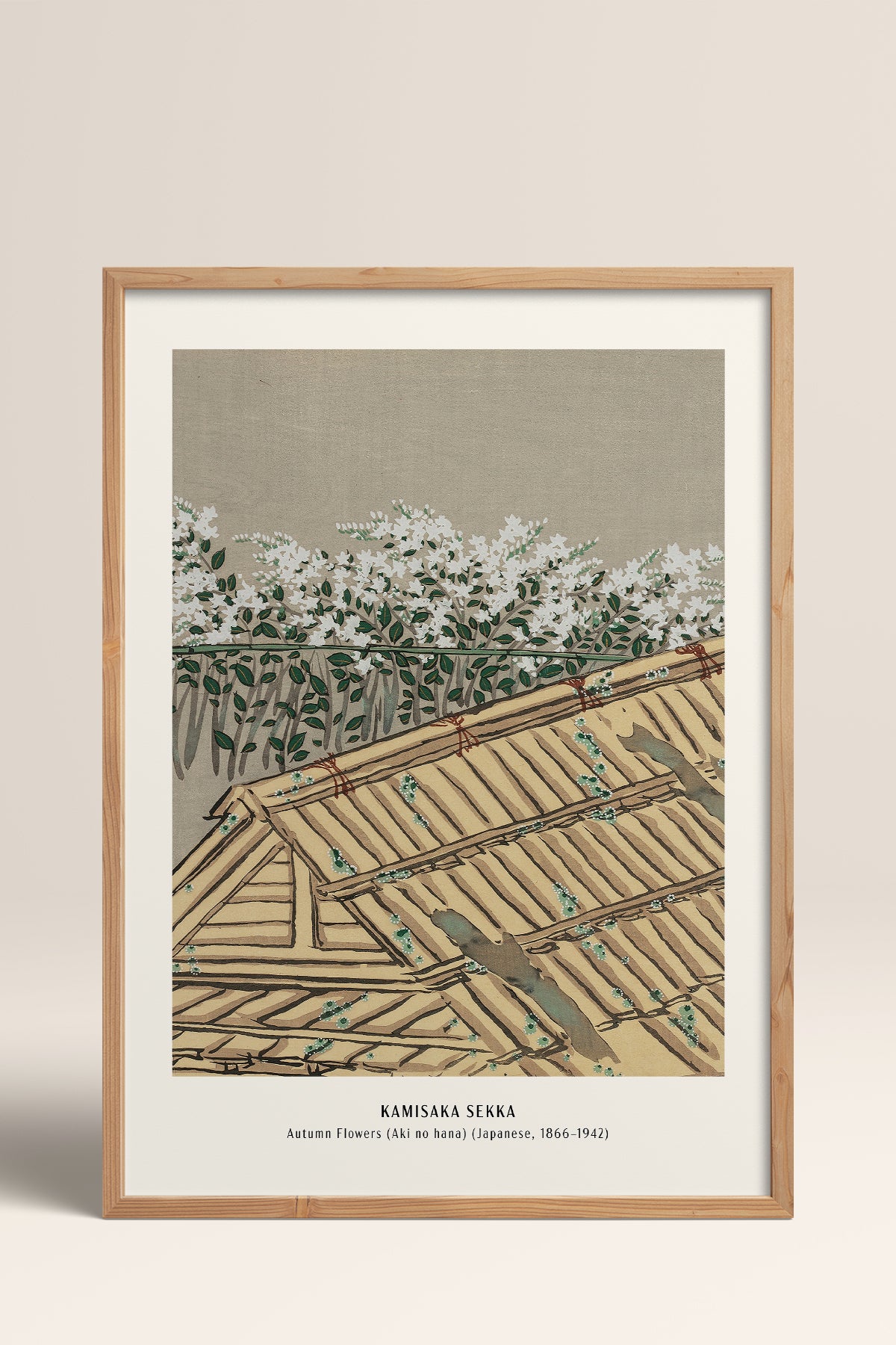 HOMEPACK Ahşap Çerçeveli Tablo Çerçeveli Poster Sanatsal Modern Duvar Dekoru JPN-28
