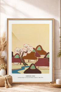 HOMEPACK Ahşap Çerçeveli Tablo Çerçeveli Poster Sanatsal Modern Duvar Dekoru JPN-30
