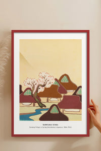 HOMEPACK Ahşap Çerçeveli Tablo Çerçeveli Poster Sanatsal Modern Duvar Dekoru JPN-30