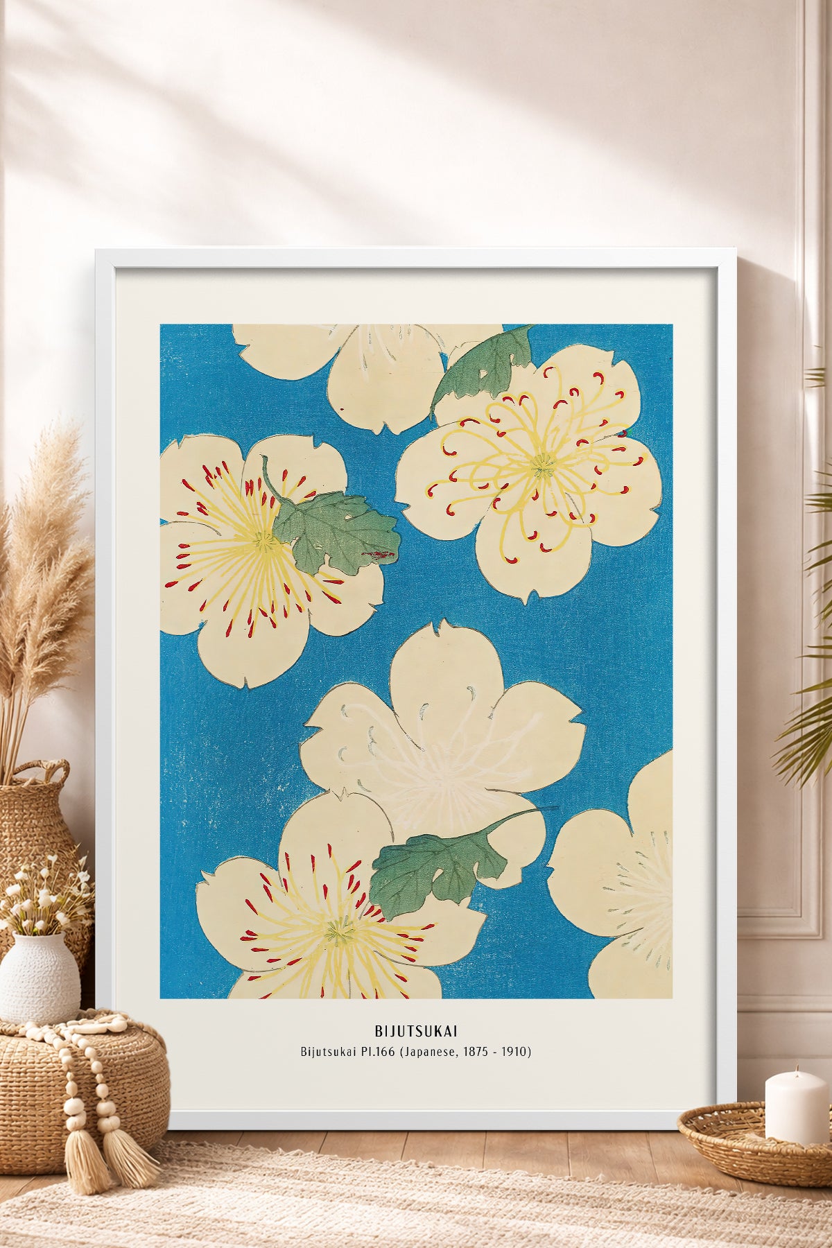 HOMEPACK Ahşap Çerçeveli Tablo Çerçeveli Poster Sanatsal Modern Duvar Dekoru JPN-37