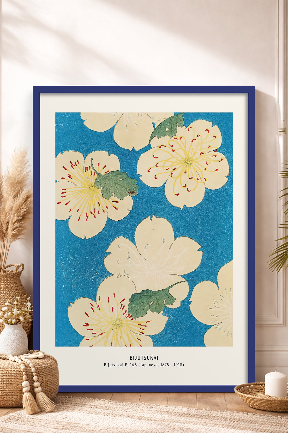 HOMEPACK Ahşap Çerçeveli Tablo Çerçeveli Poster Sanatsal Modern Duvar Dekoru JPN-37