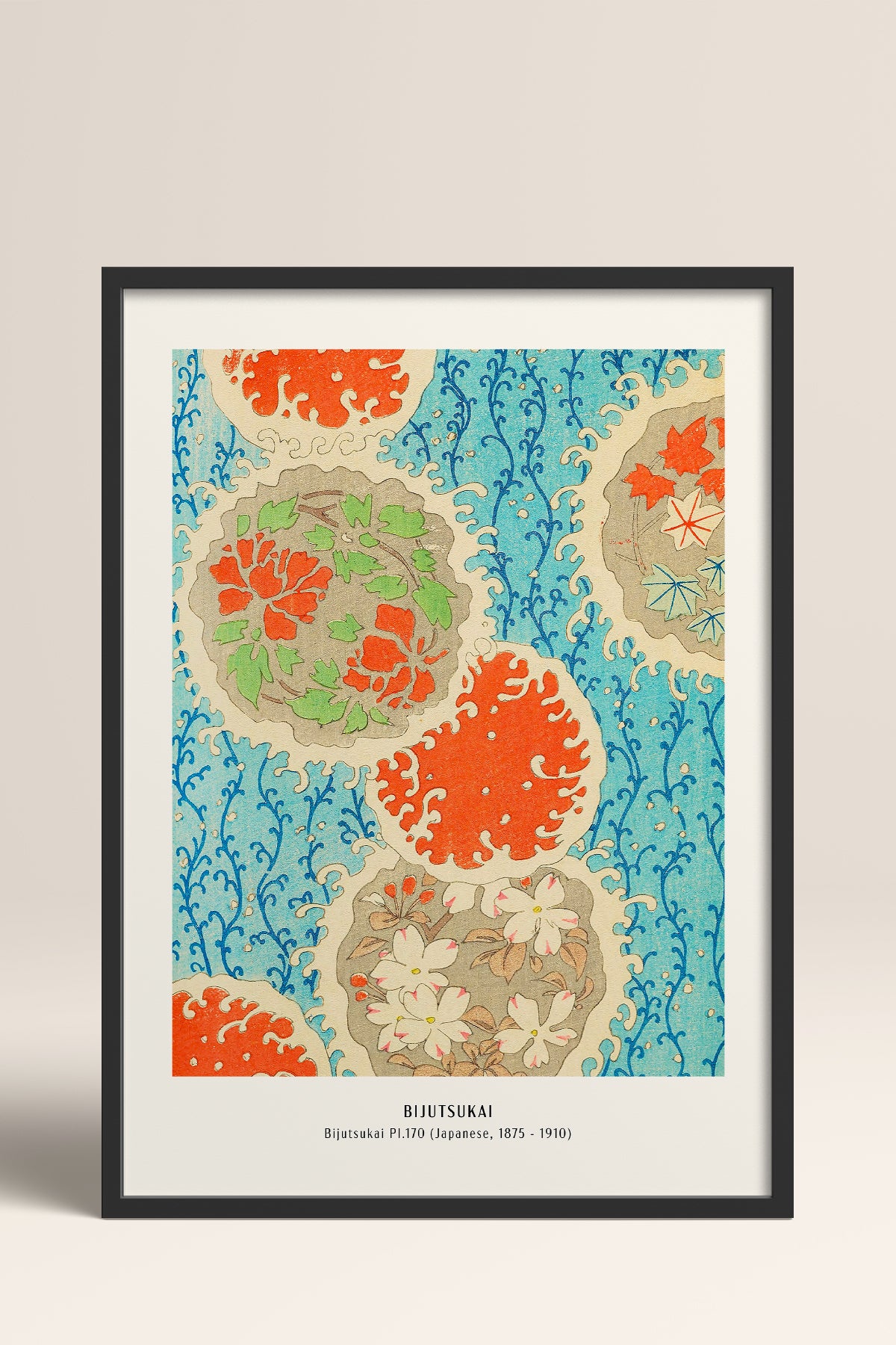 HOMEPACK Ahşap Çerçeveli Tablo Çerçeveli Poster Sanatsal Modern Duvar Dekoru JPN-39