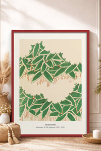 HOMEPACK Ahşap Çerçeveli Tablo Çerçeveli Poster Sanatsal Modern Duvar Dekoru JPN-40