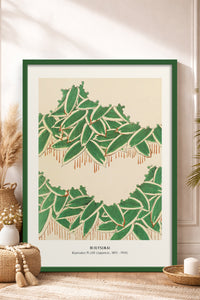 HOMEPACK Ahşap Çerçeveli Tablo Çerçeveli Poster Sanatsal Modern Duvar Dekoru JPN-40