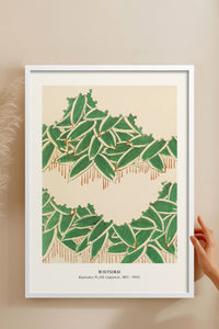 HOMEPACK Ahşap Çerçeveli Tablo Çerçeveli Poster Sanatsal Modern Duvar Dekoru JPN-40