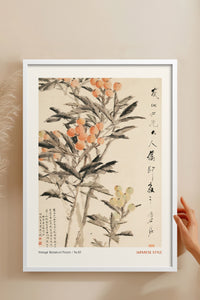 HOMEPACK Ahşap Çerçeveli Tablo Çerçeveli Poster Sanatsal Modern Duvar Dekoru JPN-46