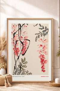 HOMEPACK Ahşap Çerçeveli Tablo Çerçeveli Poster Sanatsal Modern Duvar Dekoru JPN-47