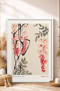 HOMEPACK Ahşap Çerçeveli Tablo Çerçeveli Poster Sanatsal Modern Duvar Dekoru JPN-47