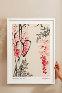 HOMEPACK Ahşap Çerçeveli Tablo Çerçeveli Poster Sanatsal Modern Duvar Dekoru JPN-47