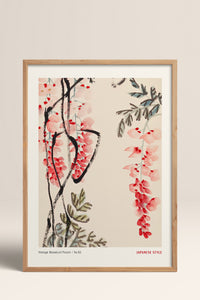 HOMEPACK Ahşap Çerçeveli Tablo Çerçeveli Poster Sanatsal Modern Duvar Dekoru JPN-47