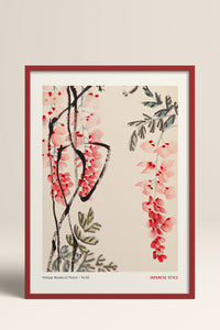 HOMEPACK Ahşap Çerçeveli Tablo Çerçeveli Poster Sanatsal Modern Duvar Dekoru JPN-47