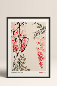 HOMEPACK Ahşap Çerçeveli Tablo Çerçeveli Poster Sanatsal Modern Duvar Dekoru JPN-47