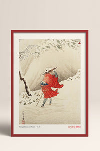 HOMEPACK Ahşap Çerçeveli Tablo Çerçeveli Poster Sanatsal Modern Duvar Dekoru JPN-055