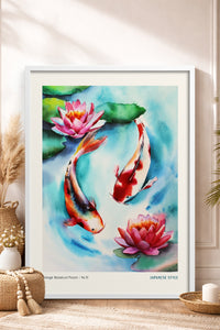 HOMEPACK Ahşap Çerçeveli Tablo Çerçeveli Poster Sanatsal Modern Duvar Dekoru JPN-56