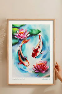 HOMEPACK Ahşap Çerçeveli Tablo Çerçeveli Poster Sanatsal Modern Duvar Dekoru JPN-56